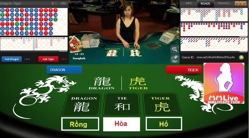 Game Rồng Hổ trực tuyến