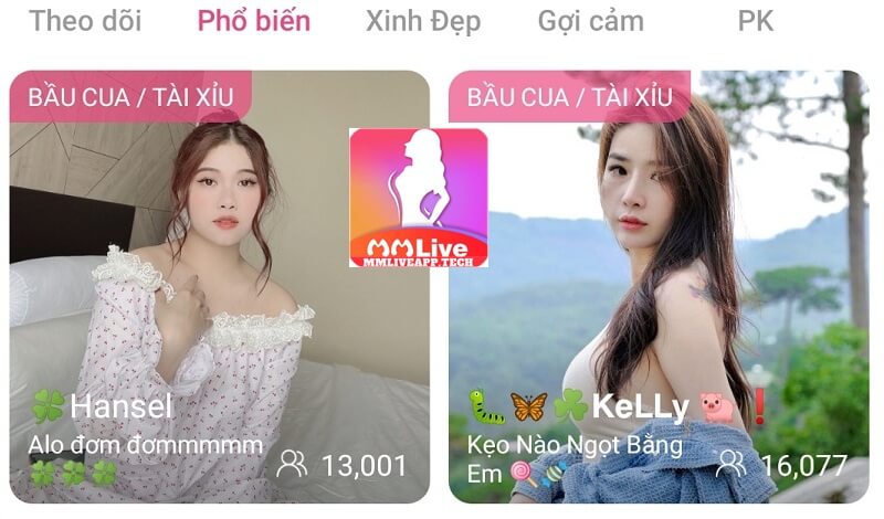 Tính năng nổi bật của MMlive Mod