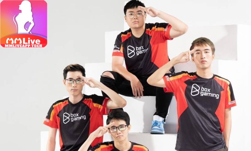 Streamer Lê Hiếu và các thành viên trong Box Gaming